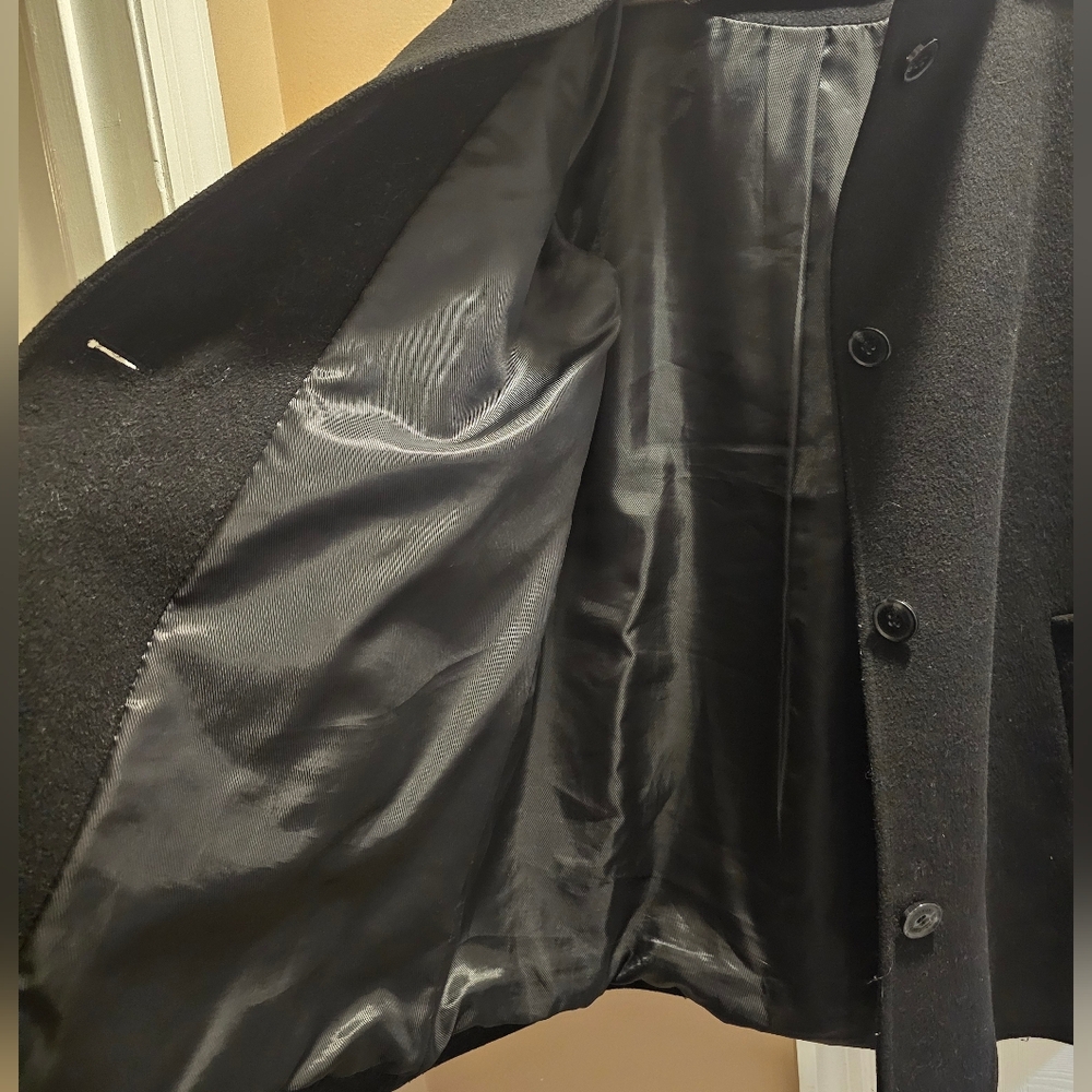 Lauren Ralph Lauren Women's Hooded A-Line Coat Size 12 - Picture 4 of 11